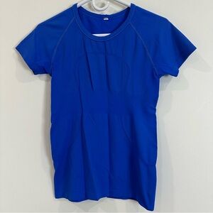 Lululemon Blue Short Sleeve Swift Tech Shirt Size 6